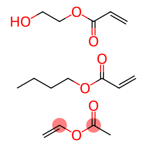 2-Propenoic acid, butyl ester, polymer with ethenyl acetate and 2-hydroxyethyl 2-propenoate