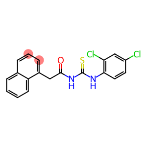 1-Naphthaleneacetamide, N-[[(2,4-dichlorophenyl)amino]thioxomethyl]-