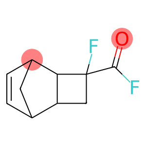 Tricyclo[4.2.1.02,5]non-7-ene-3-carbonyl fluoride, 3-fluoro-