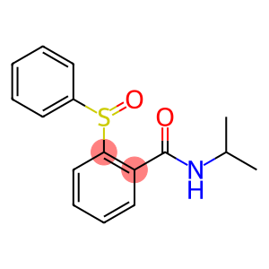 N-(1-Methylethyl)-2-(phenylsulfinyl)benzamide