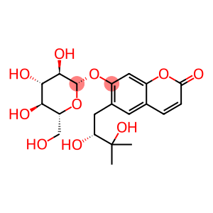 (R)-Peucedanol 7-O-β-D-glucopyranoside