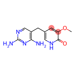 5-[(2,4-Diamino-5-pyrimidinyl)methyl]-3-methoxy-2(1H)-pyridinone