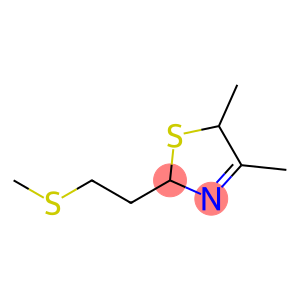 2,5-Dihydro-4,5-dimethyl-2-(2-(methylthio)ethyl)thiazole