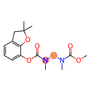 2,4-Dimethyl-5-oxo-2,4-diaza-3-thia-6-oxaheptanoic acid 2,2-dimethyl-2,3-dihydrobenzofuran-7-yl ester