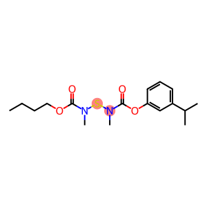 6-Oxa-3-thia-2,4-diazadecanoic acid, 2,4-dimethyl-5-oxo-, 3-(1-methylethyl)phenyl ester