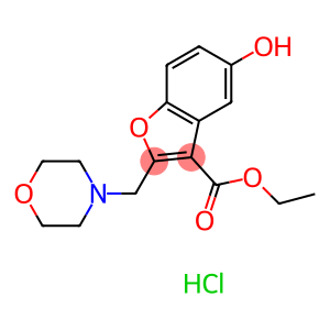 ethyl 5-hydroxy-2-(morpholin-4-ylmethyl)-1-benzofuran-3-carboxylate hydrochloride