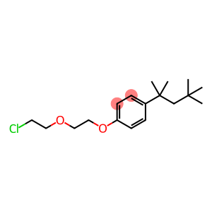 1-(2-Chloroethoxy)-2-[p-(1,1,3,3-tetramethylbutyl)phenoxy]ethane