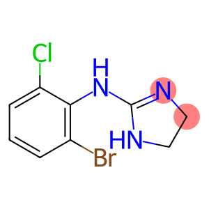 N-(2-Bromo-6-chlorophenyl)-4,5-dihydro-1H-imidazole-2-amine