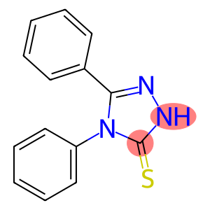 4,5-di(phenyl)-2H-1,2,4-triazole-3-thione