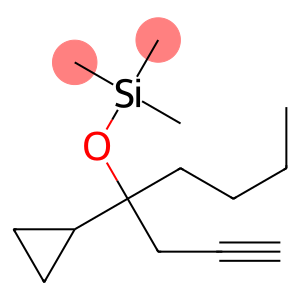 Silane, [[1-cyclopropyl-1-(2-propynyl)pentyl]oxy]trimethyl-
