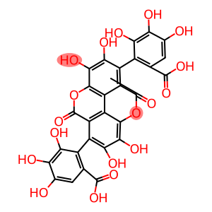 Benzoic acid,2,2'-(5,10-dihydro-2,3,7,8-tetrahydroxy- 5,10-dioxo[1]benzopyrano[5,4,3-cde][1]- benzopyran-1,6-diyl)bis[3,4,5-trihydroxy-,stereoisomer