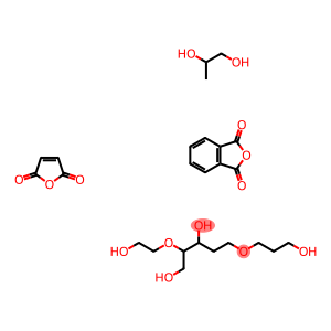 4-氧杂-1,7-戊二醇和顺丁烯二酸酐的聚合物