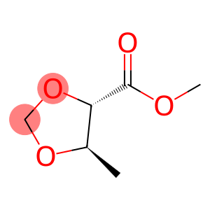 1,3-Dioxolane-4-carboxylicacid,5-methyl-,methylester,trans-(9CI)