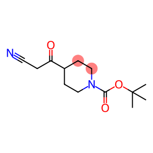 1-Piperidinecarboxylic acid, 4-(cyanoacetyl)-, 1,1-dimethylethyl ester