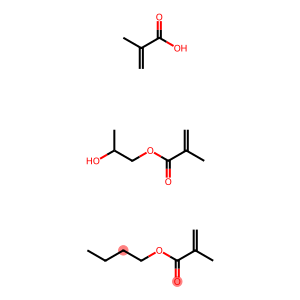 Butyl methacrylate, hydroxypropyl methacrylate, methacrylic acid polym er