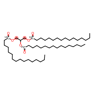 TRIPALMITIN, [PALMITIC-1-14C]