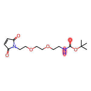 Mal-PEG2-NH-Boc