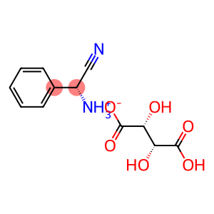 (R)-[cyano(phenyl)methyl]ammonium hydrogen [R-(R*,R*)]-tartrate