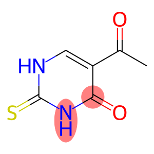 4(1H)-Pyrimidinone, 5-acetyl-2,3-dihydro-2-thioxo-