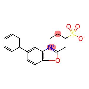 2-methyl-5-phenyl-3-(3-sulfopropyl)benz-oxazolium