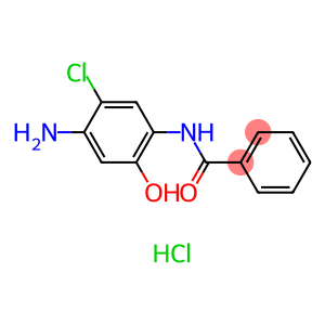 N-(4-amino-5-chloro-2-hydroxyphenyl)benzamide monohydrochloride