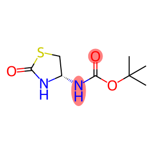 Carbamic acid, [(4R)-2-oxo-4-thiazolidinyl]-, 1,1-dimethylethyl ester (9CI)