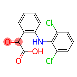 Benzeneacetic acid, 2-[(2,6-dichlorophenyl)amino]-α-oxo-