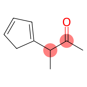 2-Butanone, 3-(1,3-cyclopentadien-1-yl)- (9CI)