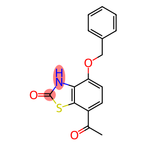 7-acetyl-4-(benzyloxy)-1,3-benzothiazol-2(3H)-one