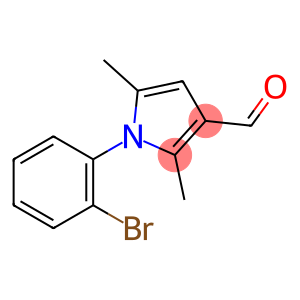1-(2-溴苯基)-2,5-二甲基-1H-吡咯-3-甲醛