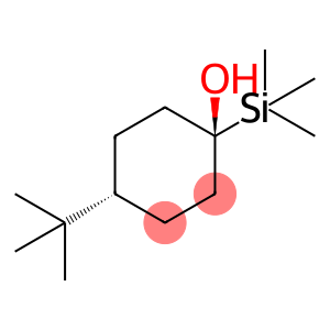 Cyclohexanol, 4-(1,1-dimethylethyl)-1-(trimethylsilyl)-, cis-