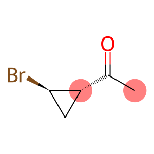 Ethanone, 1-(2-bromocyclopropyl)-, trans- (9CI)