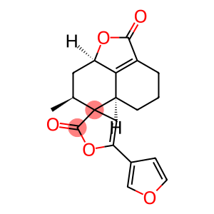 (3R,5'aR)-5-(3-Furyl)-7'β-methyl-3',5',5'aα,7',8',8'aα-hexahydrospiro[furan-3(2H),6'-[6H]naphtho[1,8-bc]furan]-2,2'(4'H)-dione