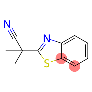 2-Benzothiazoleacetonitrile, α,α-dimethyl-