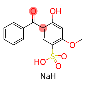 Benzenesulfonic acid, 5-benzoyl-4-hydroxy-2-methoxy-, monosodium salt