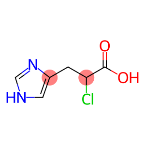 alpha-chloro-beta-imidazol-4(5)-ylpropionic acid