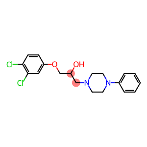 α-[(3,4-Dichlorophenoxy)methyl]-4-phenyl-1-piperazineethanol