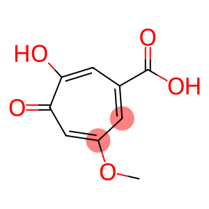 1,3,6-Cycloheptatriene-1-carboxylic acid, 6-hydroxy-3-methoxy-5-oxo-