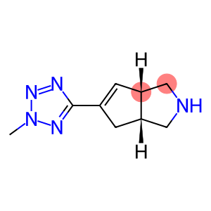 Cyclopenta[c]pyrrole, 1,2,3,3a,4,6a-hexahydro-5-(2-methyl-2H-tetrazol-5-yl)-, (3aR,6aS)-rel-