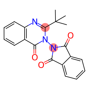 2-(2-tert-butyl-4-oxo-3(4H)-quinazolinyl)-1H-isoindole-1,3(2H)-dione