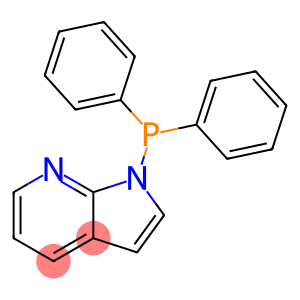 1H-Pyrrolo[2,3-b]pyridine, 1-(diphenylphosphino)-