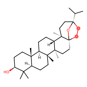 3α,5-Epidioxy-3-isopropyl-23,24-dinor-4-oxagammaceran-21α-ol