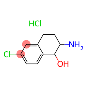 2-AMINO-6-CHLORO-1,2,3,4-TETRAHYDRO-NAPHTHALEN-1-OL HYDROCHLORIDE