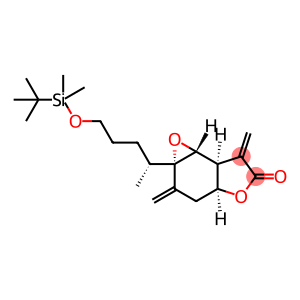 Oxireno[e]benzofuran-5(2H)-one, 1a-[(1R)-4-[[(1,1-dimethylethyl)dimethylsilyl]oxy]-1-methylbutyl]hexahydro-2,6-bis(methylene)-, (1aS,3aS,6aS,6bR)-rel-