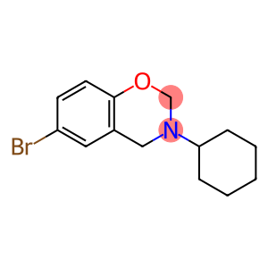 6-Bromo-3-cyclohexyl-3,4-dihydro-2H-1,3-benzoxazine