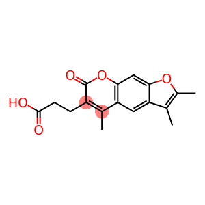 3-(2,3,5-trimethyl-7-oxo-7H-furo[3,2-g]chromen-6-yl)propanoic acid