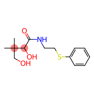 2,4-dihydroxy-3,3-dimethyl-N-(2-phenylsulfanylethyl)butanamide