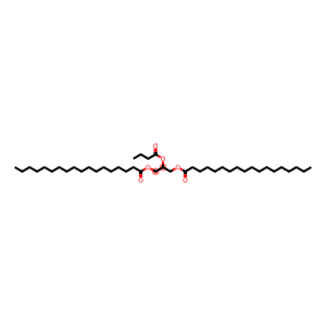 Octadecanoic acid, 1,1'-[2-(1-oxobutoxy)-1,3-propanediyl] ester