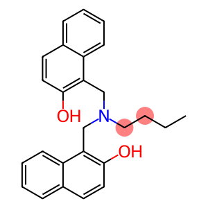 1-[[butyl-[(2-hydroxynaphthalen-1-yl)methyl]amino]methyl]naphthalen-2-ol