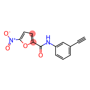 2-Furancarboxamide,N-(3-ethynylphenyl)-5-nitro-(9CI)